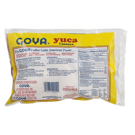 Goya Frozen Yuca 5lb Delivered In As Fast As 15 Minutes SNAP EBT