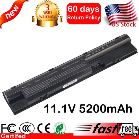 Fp06 Fp09 Battery For Hp Probook 440 445 450 470 G0 455 G1 708457 001 5200mah Ebay