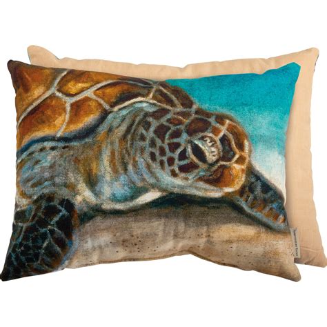 Pillow - Sea Turtle - Beach Collection | Primitives By Kathy