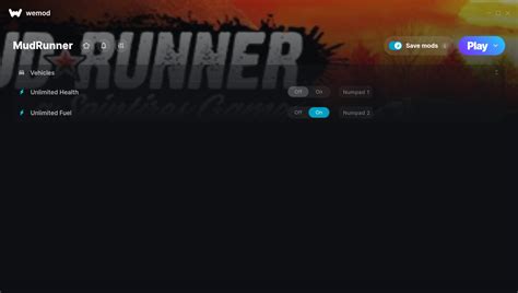 Mudrunner Cheats And Trainer For Epic Games Trainers Wemod Community