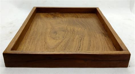 Japanese Style Wooden Tray Teak Tray Serving Tray Fruit Tray Pastry Tray Storage Tray