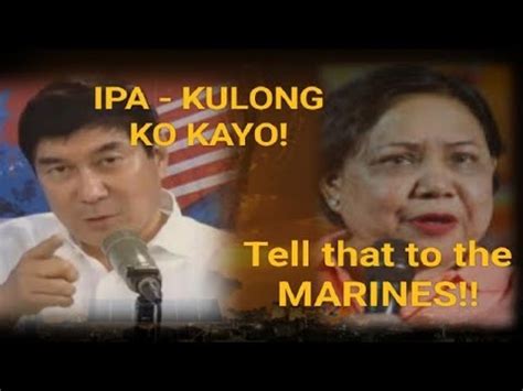 Raffy Tulfo At Cynthia Villar Nagkasagutan Na Naman Sa Senado Youtube