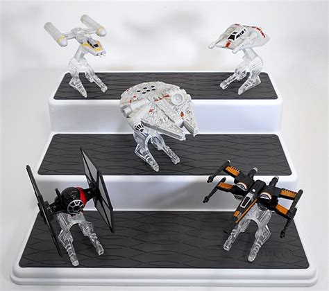 Star Wars Hot Wheels First Order TIE FIghter And Poes X Wing Fighter By Mattel FigureFan Zero