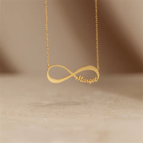 Personalized Infinity Name Necklace Caitlyn Minimalist