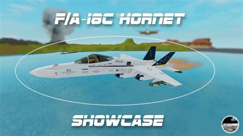 F A 18c Hornet Showcase Roblox Plane Crazy Youtube