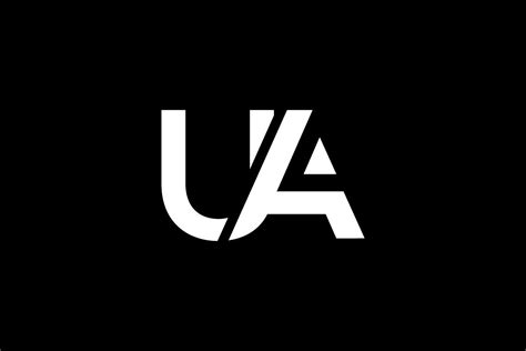 Letters UA Logo Modern Design Vector Graphic by mmdmahfuz3105 ...