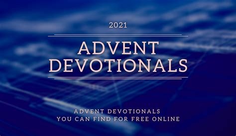 2021 Advent Devotionals Covenant Presbyterian Church