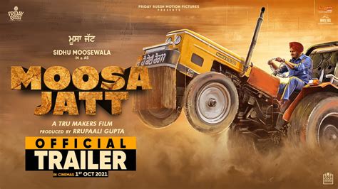 Sidhu Moose Wala’s First Movie “Moosa Jatt” Is No Longer Released In India