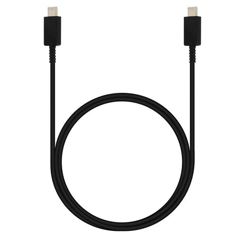 100w Usb Type C To Usb Type C Charge And Sync Cable 1m Samsung Black Ebay