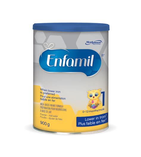 Enfamil® Lower Iron Infant Formula Powder 900g Enfamil A Canada