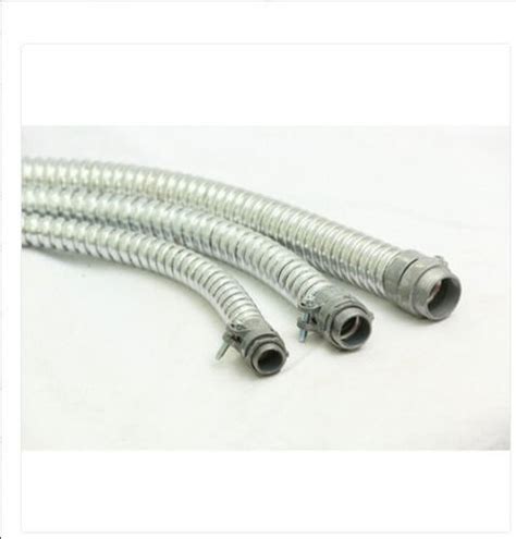 Round Shape Strong Solid Durable Galvanized Steel Flexible Conduit Pipe