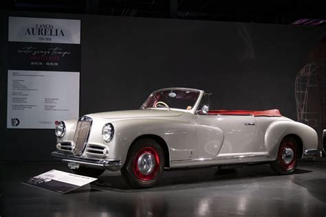 Lancia Aurelia Esposta Al Museo Nazionale Dell Automobile Di Torino