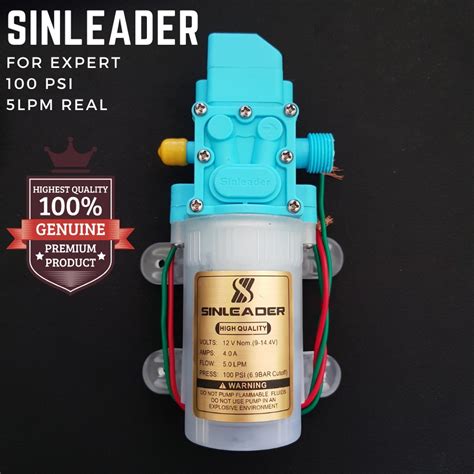 Jual Dinamo Pompa Air Dc Steam Dan Jet Cleaner Sinleader Hiu Dual Pump