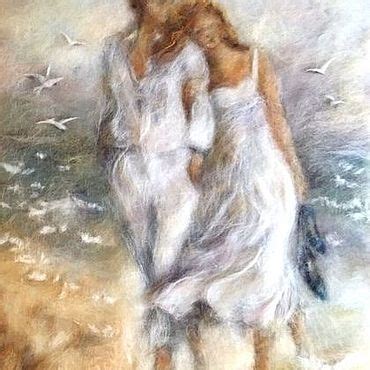 Картина из шерсти С любимыми не расставайтесь Felt Pictures, St ...