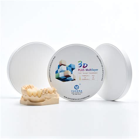 D Pro Multilayer Dental Zirconia Blocks Dental Zirconia Discs For Cad