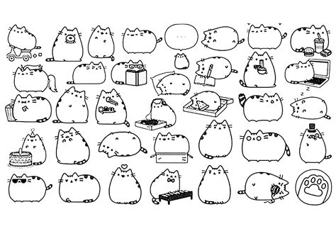 Pusheen Kleurplaat Kerst Print De Gratis Kleurplaat Van Bumba Kleurplaten