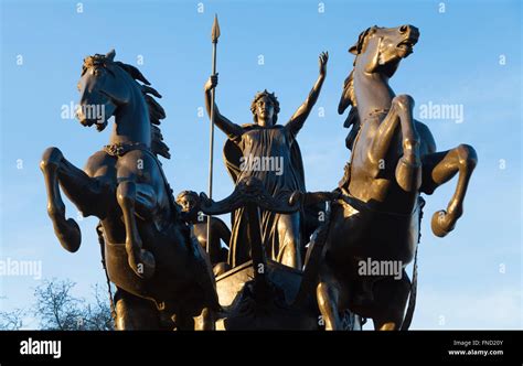 1850 Bronze Sculpture Commemorating Boudicca Queen Of The British