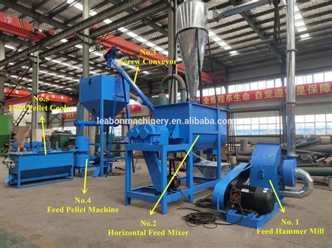 1 3 Tons Per Hour Poultry Feed Complete Production Line Cattle Chicken