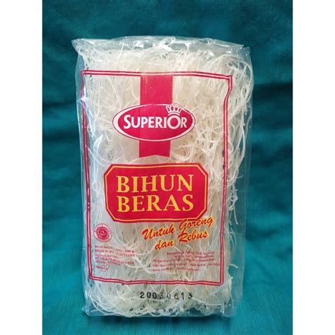 Jual Mie Bihun Beras Superior Kemasan 200 Gram Shopee Indonesia