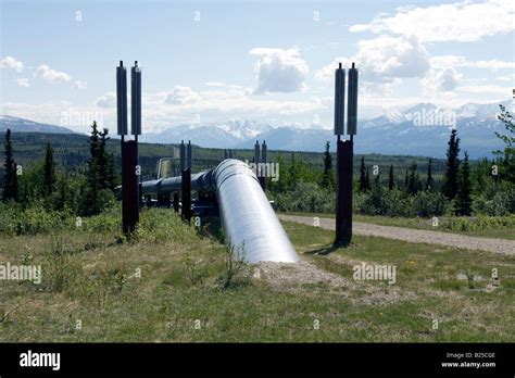 Trans-Alaska Pipeline System Stock Photo - Alamy