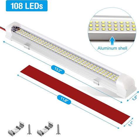 Ct Capetronix V Led Interior Light Bar Leds Lm W Dc Volt