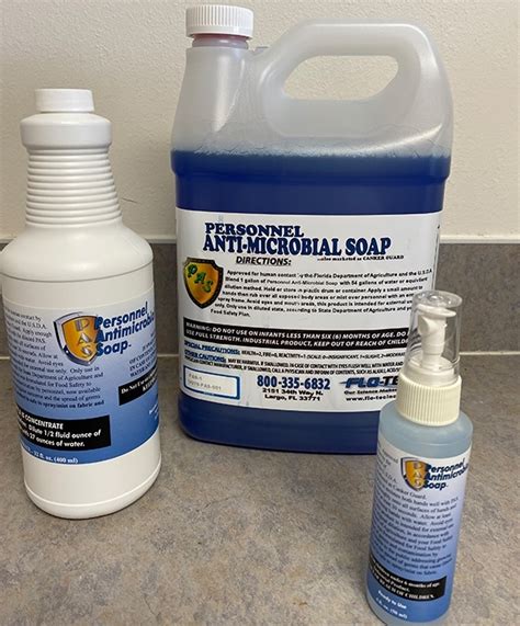 Personal Antimicrobial Soap™ | Disinfecting Services