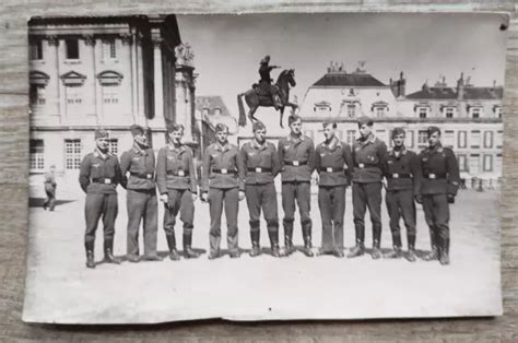 Soldaten Kameraden Luftwaffe Gruppe Front Wk X Orig Foto