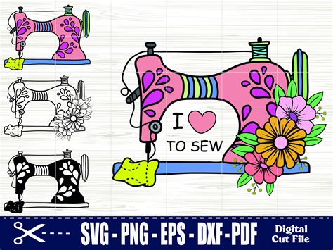 Sewing Svg Bundle Sewing Machine Svg Seamstress Tailor Png Dxf Quilting Svg Craft Quote Svg