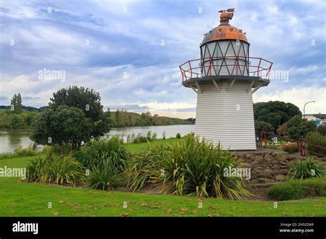 The Portland Island Lighthouse 1878 In The Town Of Wairoa New