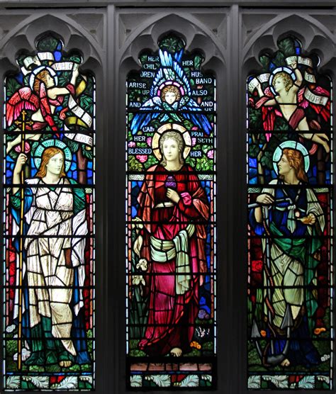 St Mary Wimbledon Stained Glass © John Salmon Cc By Sa20