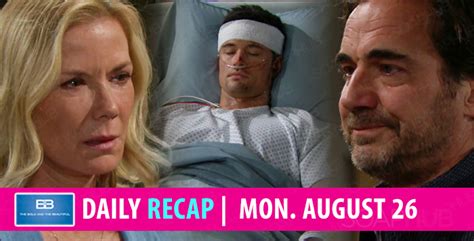 The Bold And The Beautiful Recap Thomas Struggled To Stay Alive