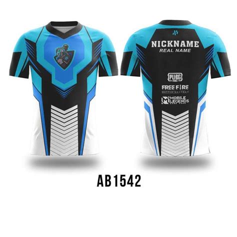 Jual Kaos Jersey Gaming Esport Mobile Legend Pubg Freefire Custom S