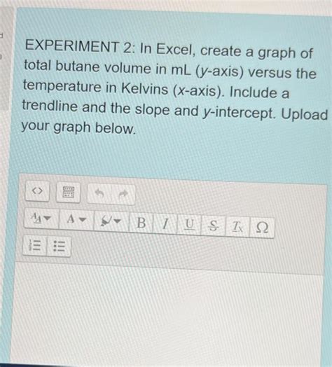 Solved Experiment Record The Temperature And Volume Data Chegg