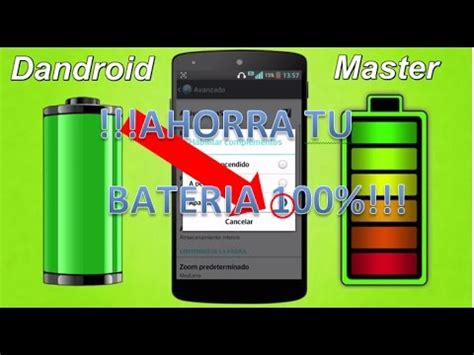 Como Ahorrar Bateria En Android Aumentar Rendimiento Nuevo