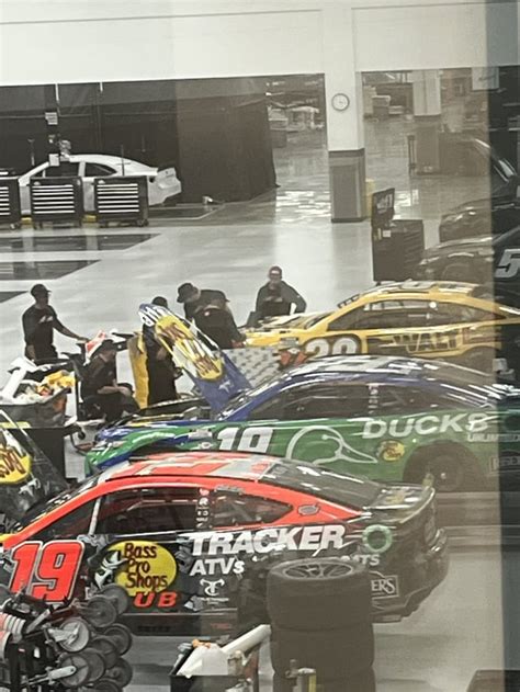 Upcoming Ducks Unlimited Bass Pro Scheme For Truex Spotted At The Jgr Shop R Nascar