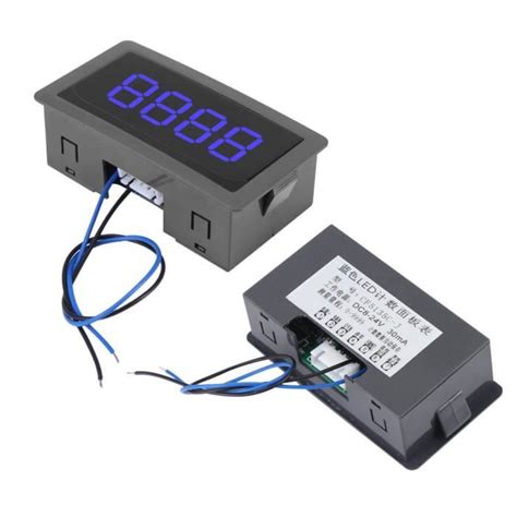 ARAMOX Digital Led Counter DC LED Affichage Compteur Digital 4 Chiffres