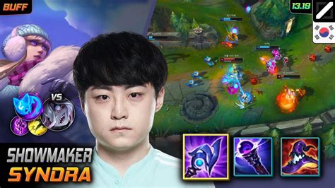 Showmaker Syndra Mid Build Luden S Tempest Summon Aery Lol Kr