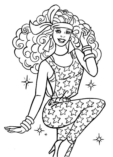 Bibble barbie coloring pages - taleshery