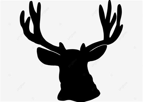 Deer Head Silhouette Shadow Deer Head Silhouette Deer Png