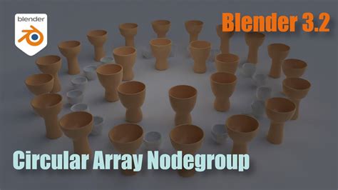 Create A Handy Circular Array Node With Blender Geometry Nodes Youtube