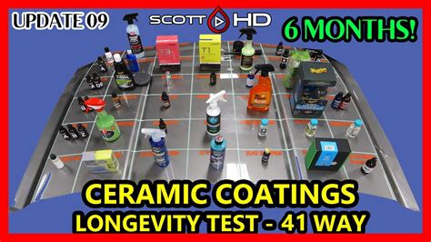 Ceramic Coating Longevity Test 41 WAY The ULTIMATE Comparison Test