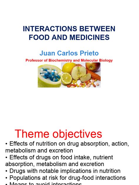 Food Drug Interactions Pdf Pharmacology Malnutrition