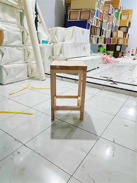 Kursi Cafe Aesthetic Kursi Bar Kursi Bangku Kayu Murah Lazada Indonesia