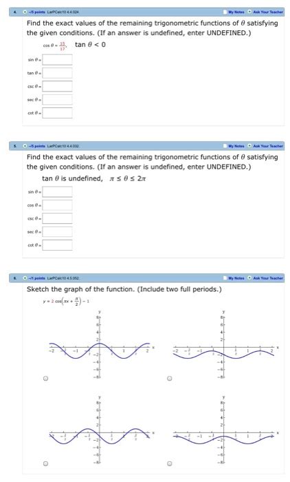 Solved Sketch A Right Triangle Corresponding To The Chegg