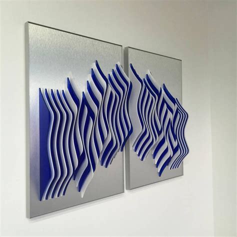 Jose Margulis French Squares Kinetic Wall Sculpture By J Margulis