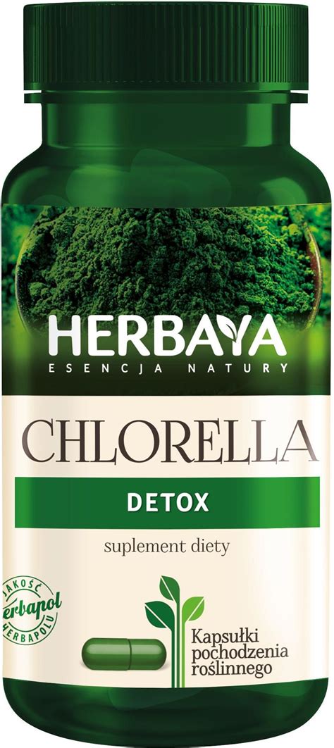 Herbaya Chlorella Detox 625mg 60 Kaps Opinie I Ceny Na Ceneo Pl