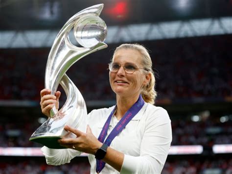 England Manager Sarina Wiegman Wins Uefa Womens Coach Of The Year