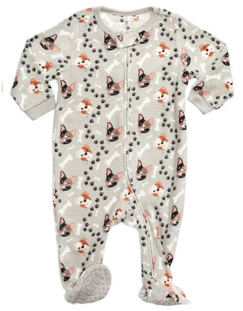 Leveret Leveret Fleece Baby Boys Footed Pajamas Sleeper Kids