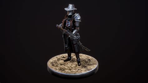 Geoffrey Boulling Western Medieval Crossbowman Concept