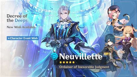 Genshin Impact Neuvillette Release Banner 2023 – Expert Game Reviews